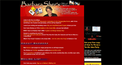 Desktop Screenshot of barbarasher.com