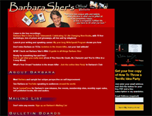 Tablet Screenshot of barbarasher.com